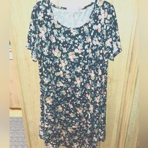 Floral print dress